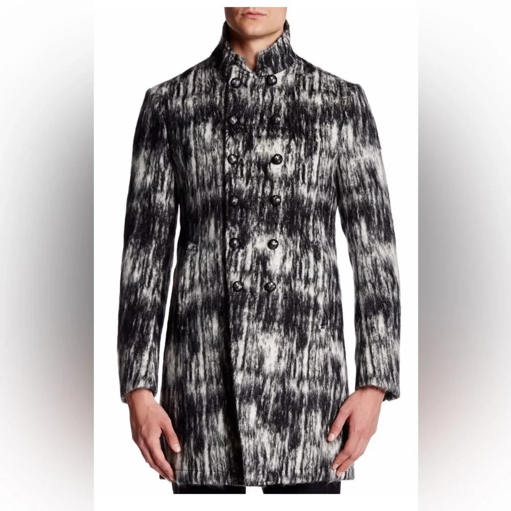 John Varvatos Zebra Coat. Size EU 48 USA 38. - Picture 4 of 11